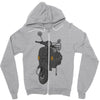 classic scooter Zipper Hoodie