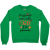 my favorite season is the fall of the patriarchy Crewneck Sweatshirt