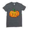 pumpkin pi Ladies Fitted T-Shirt