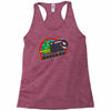 mushroom city bullets Racerback Tank