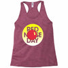 red nose day Racerback Tank