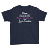 Dear Parents Tag You're It Love Teachers Women's Youth Tee