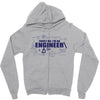 i'am cool engineer trust me Zipper Hoodie