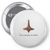 un totem Pin-back button