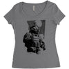 astronaut Women's Triblend Scoop T-shirt