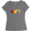 speed of flight Women's Triblend Scoop T-shirt