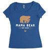 mama bear Women's Triblend Scoop T-shirt