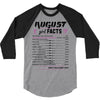 August Girl Facts Virgo 3/4 Sleeve Shirt