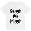 snuggle this muggle V-Neck Tee