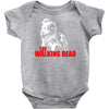 the walking dead tv show daryl dixon with bandana zombies Baby Onesie