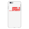 ammo expensive no warning shot funny nra rifle pistol shoot shooting t iPhone 6/6s Plus Case