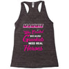 Mammie Was Created Because Need Real Heroes Racerback Tank