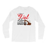 Just A Girl In Love With Her Heavy Equıpment Operator Long Sleeve Shirts