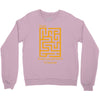 fun maze Crewneck Sweatshirt