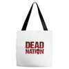 dead nation Tote Bags