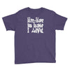 hip hop is how i live Youth Tee