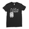 for travel enthusiasts! Ladies Fitted T-Shirt