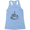 Cooffee art Racerback Tank