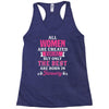 All Women Are Created Equal But Only The Best Are Born In January Racerback Tank