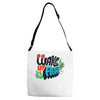 wake up and fight Adjustable Strap Totes