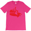 Canada Continent Roots T-Shirt