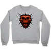 evil face Crewneck Sweatshirt