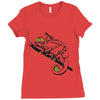 blending in to night Ladies Fitted T-Shirt