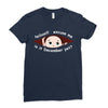 December  Peeking Out Baby Boy Ladies Fitted T-Shirt