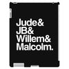 a litle life book white logo iPad 3 and 4 Case