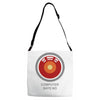 computer says no Adjustable Strap Totes