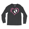 Baby Girl with Heart Any Name Customized Long Sleeve Shirts