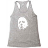 halloween mask Racerback Tank