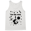 you are here outer space Tank Top