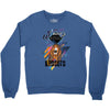 who loves bassets Crewneck Sweatshirt