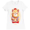 brown bear Ladies Fitted T-Shirt