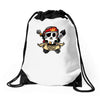 pirate wars Drawstring Bags