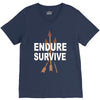 endure and survive V-Neck Tee