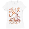the floor is lava Ladies Fitted T-Shirt