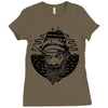 old helmsman Ladies Fitted T-Shirt