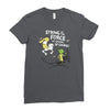 strong is the force of course Ladies Fitted T-Shirt