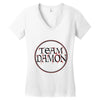 team damon salvatore Women's V-Neck T-Shirt