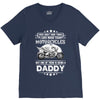 Motorcycles Daddy V-Neck Tee