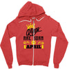 Kings Are Born In April Zipper Hoodie