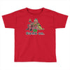 baseball game on short Toddler T-shirt