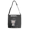 mondays (2) Adjustable Strap Totes