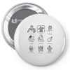 spoiler alert Pin-back button