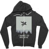 i want to believe 2 Zipper Hoodie