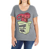 wong's noodles Ladies Curvy T-Shirt