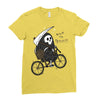 back to boo!!! Ladies Fitted T-Shirt