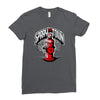 spray the towwn Ladies Fitted T-Shirt